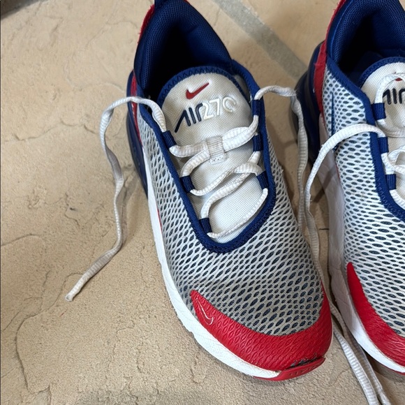 Nike kids Air Max Red and Blue Sneakers - Picture 2 of 12